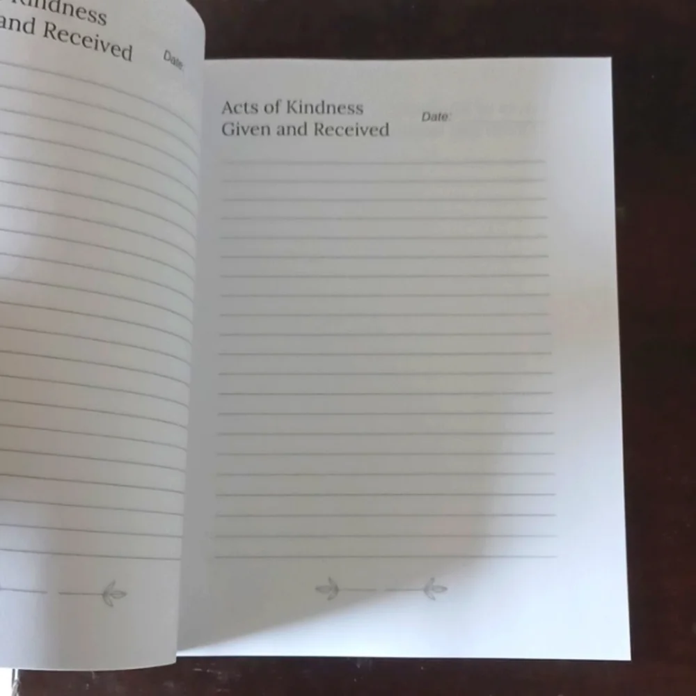 I Choose Kindness 90-Day Journal, 8.5
